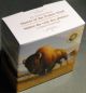 Canada 2013 $100 Bison Stampede.  9999 1 Oz Silver Coin Wildlife In Motion Series Coins: Canada photo 4