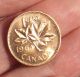 Falling Queen - 1964 Canada Penny Doubling,  Rotated Die Bu With Mltpl Errors Coins: Canada photo 10