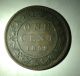 1859 Canada Large Cent Coin Coins: Canada photo 1