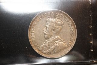 1934 Canada.  25 Cents.  Iccs Graded Vf - 20.  (xdb468) photo