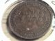 1859 Canadian Large Cent - Narrow 9 - Zbh500 Coins: Canada photo 3