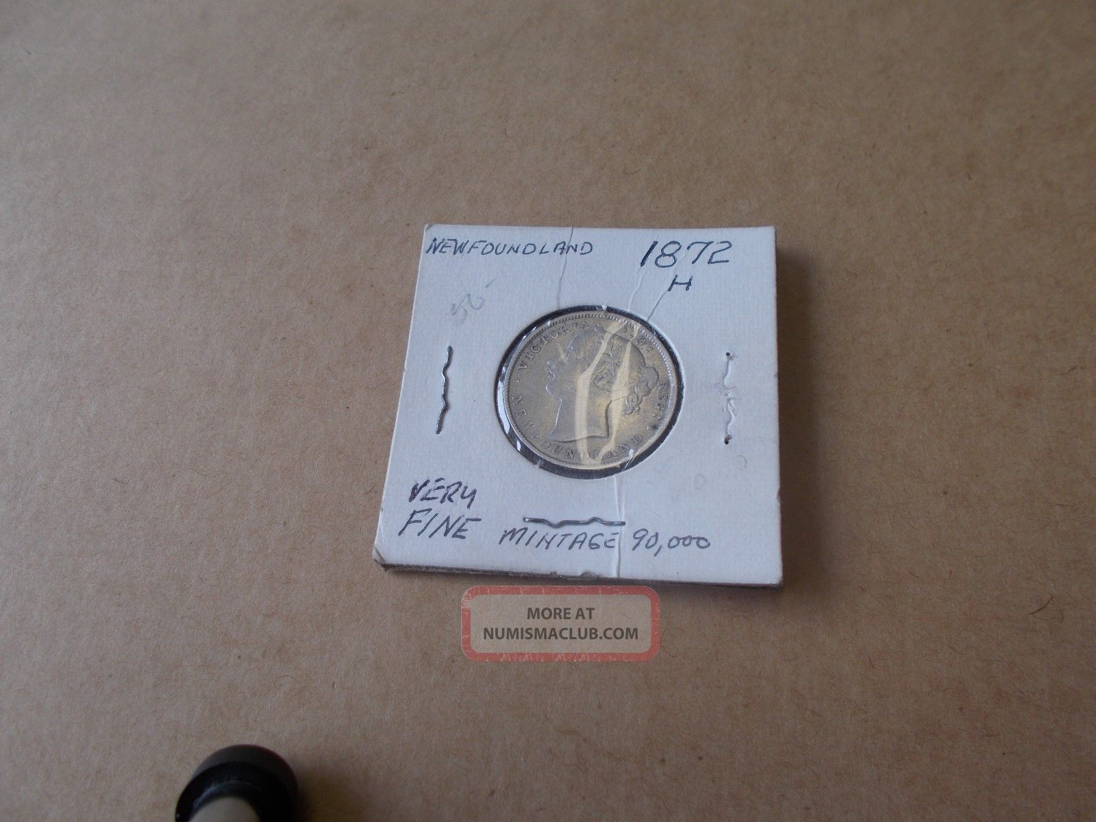Newfoundland 20 Cent Coin 1872h Coins: Canada photo