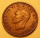 Error Coin 1943 Die Damage On Upper Right Leaf George Vi Canada Penny R87 Coins: Canada photo 1