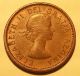 Error Coin 1956 Extra Metal Above B Elizabeth Ii Canada Penny S37 Coins: Canada photo 2
