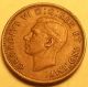 Error Coin 1947ml Extra Metal Under Leaves George Vi Canada Penny K386 Coins: Canada photo 2