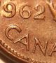 Multiple Error Coin 1962 Double 2 & Leaf,  Die Chips On Canada Elizabeth Ii S59 Coins: Canada photo 2