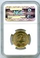 2010 Canada $1 Inukshuk Lucky Loonie Ngc Ms66 Vancouver Olympics Loon Dollar Coins: Canada photo 1
