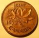 Error Coin 1972 Cud? Extra Metal On Rim Elizabeth Ii Canada Penny R49 Coins: Canada photo 2