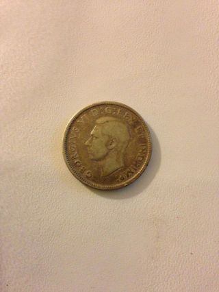 Canadian Quarter - 1940 - Silver Coin photo