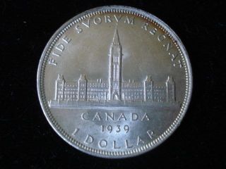 1939 Silver Dollar Canada Dollar photo