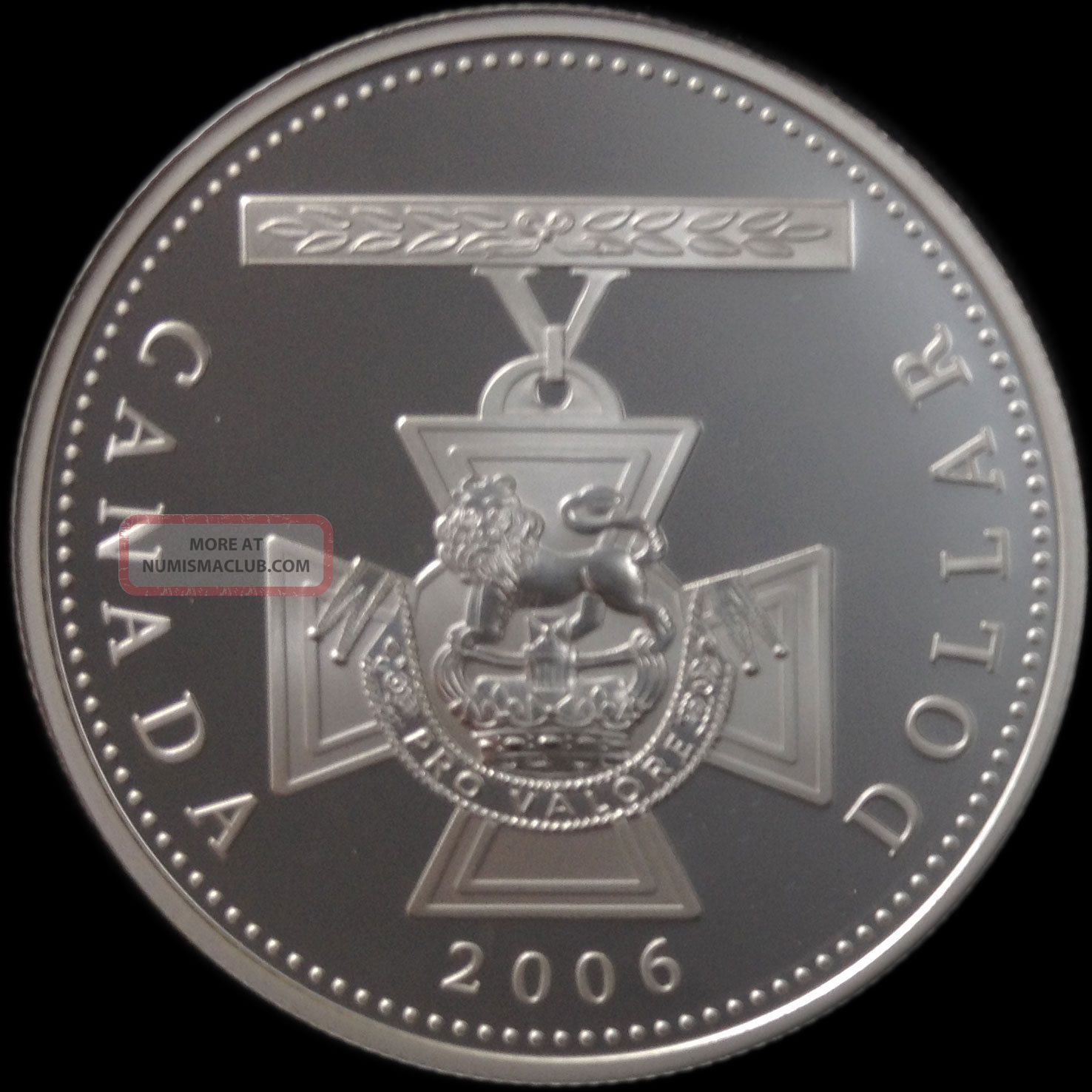 2006 Canada Proof Dollar 150th Ann Of The Victoria Cross 99 99 Silver Coin 2006-canada-proof-dollar-150th-ann-of-the-victoria-cross-99-99-silver-coin
