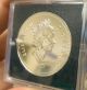 1992 Canadian Bu Silver Dollar - Stagecoach Service Commemorative Coins: Canada photo 2