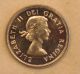1958 Bu Proof - Like Canada 25 Cent Silver - Cc86 Coins: Canada photo 1