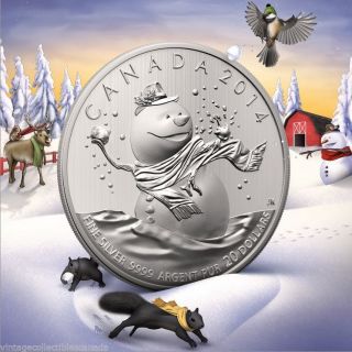 2014 O Canada Series $10 Fine Silver The Northern Lights No Tax Aurora Borealis