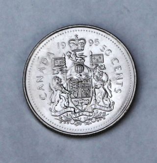 1995 Canada Half Dollar 50 Cent Coin photo