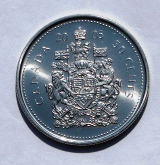 2005 Canada Half Dollar 50 Cent Coin photo