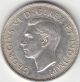 . 800 Silver Lustred 1941 George Vi Fifty Cent Piece Ef 40 Coins: Canada photo 1