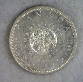 Canada Silver Dollar 1964 (stock 0599) photo