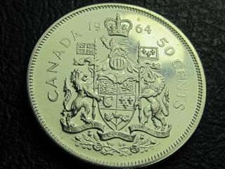 Canada 1964 Silver Half - Dollar photo