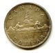 1951 Canada Silver $1 Dollar Au Light/medium Cleaned 37821 Coins: Canada photo 1