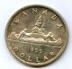 1955 Canada Silver $1 Dollar Au,  37838 Coins: Canada photo 1