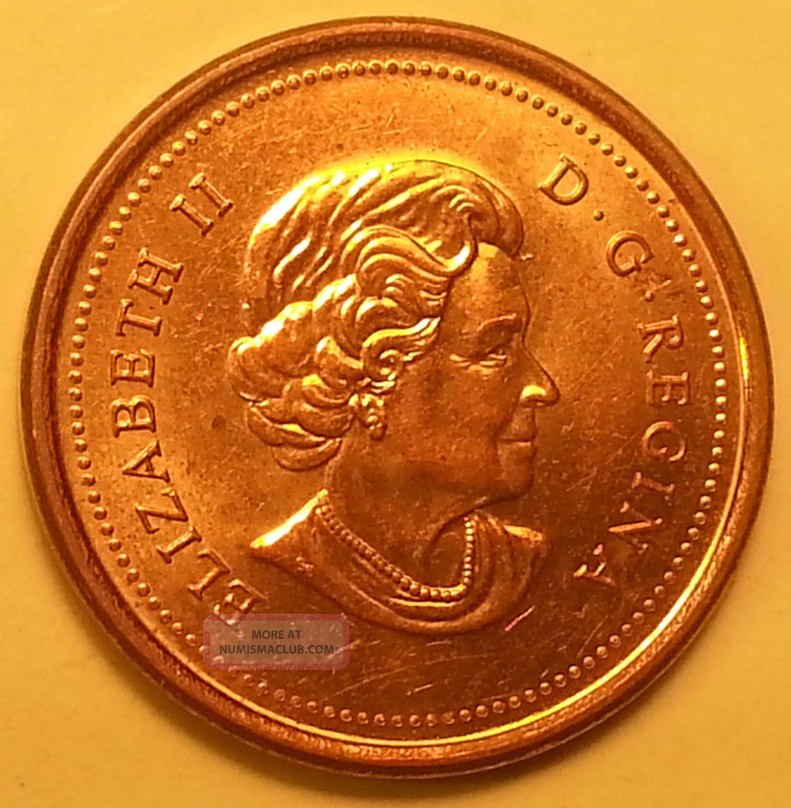 Extremely Rare 2006 Magnetic No Logo No P Canadian Small Cent S112 Beauty