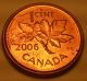 Extremely Rare 2006 Magnetic No Logo,  No P,  Canadian Small Cent S112 Beauty Coins: Canada photo 3