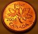 Extremely Rare 2006 Magnetic No Logo,  No P,  Canadian Small Cent S112 Beauty Coins: Canada photo 5