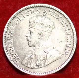 1912 Canada 5 Cents Silver Foreign Coin S/h photo