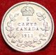 1911 Canada 5 Cents Silver Foreign Coin S/h Coins: Canada photo 1