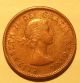 Error Coin 1958 Double Legend Elizabeth Ii Canada Penny S45 Coins: Canada photo 2