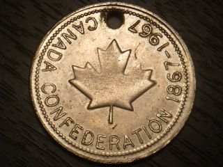 1867 - 1967 Canada Commemmorative Medal 100th Anniversary Confederation /1 photo