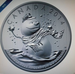 Canada Rcm 4 For 2014 $20 Dollar 