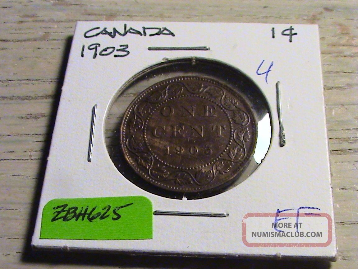 1903 Canadian Large Cent Zbh625 1903-canadian-large-cent-zbh625