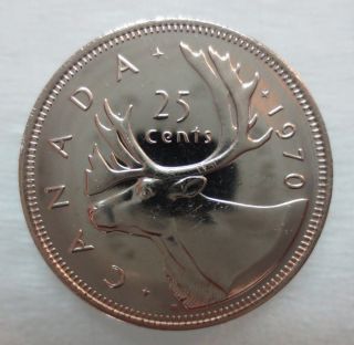 1970 Canada 25 Cents Proof - Like Coin photo