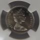 1968 Canada Ten Cent Ngc Pl65 Cameo Dime Nickel Variety Rare In Pl & Cameo Coins: Canada photo 3