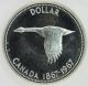 1967 Icg Pr66 Cam Canada Confederation Diving Goose Dollar S$1 With Coins: Canada photo 3