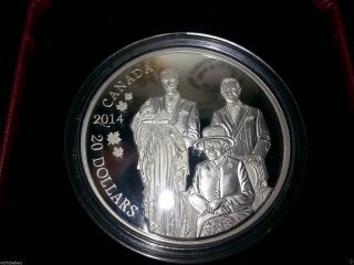 1 Oz.  Fine Silver Coin - Royal Generations (2014) - No Tax photo