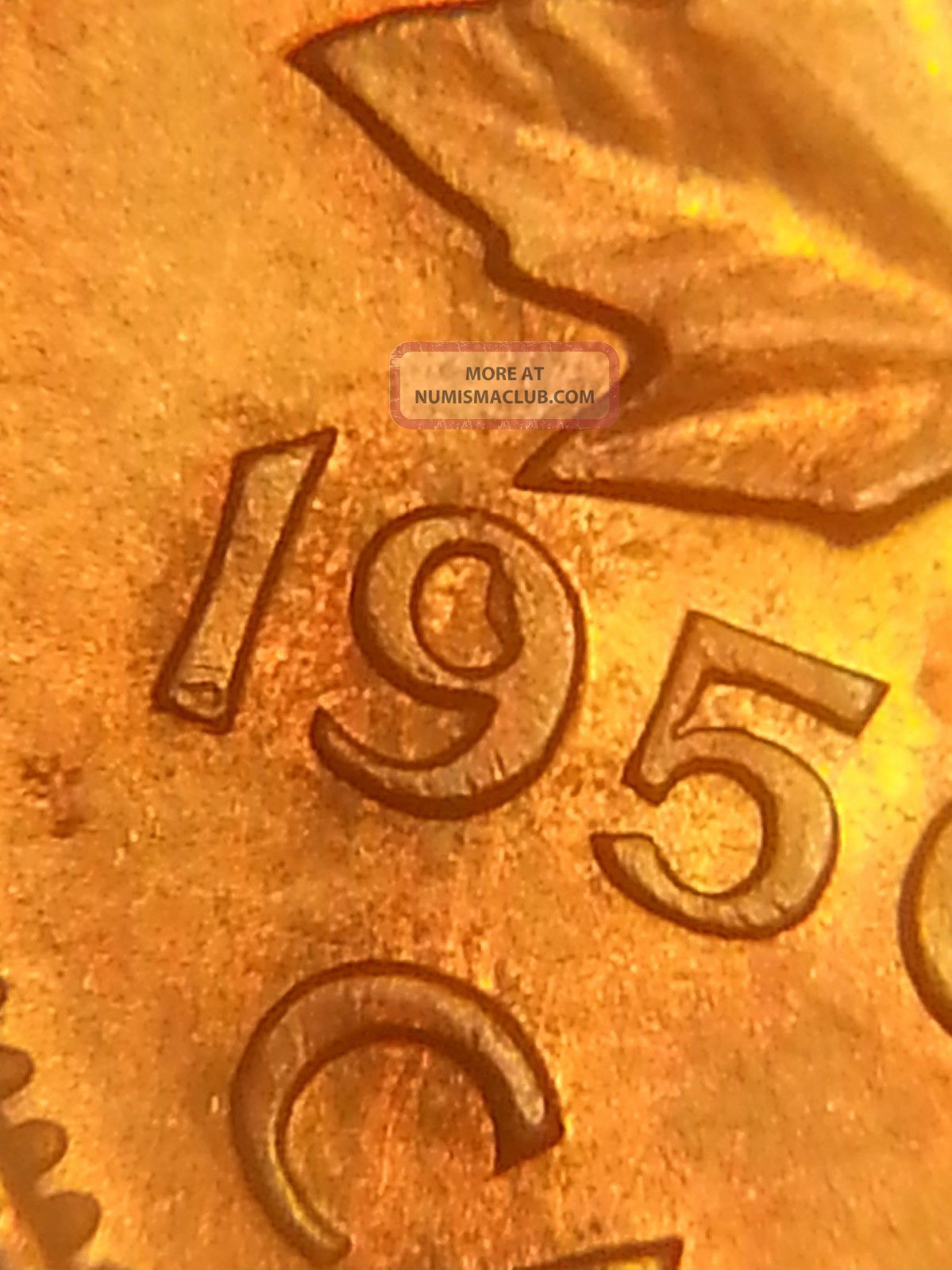 Error Coin 1956 Die Chip In 9 Of Date & Beside D Of Canada Elizabeth Ii Penny S9 Coins: Canada photo