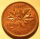 Error Coin 1957 Die Cracks Thru Canada & Across Bottom Of Queen Elizabeth Ii S41 Coins: Canada photo 1