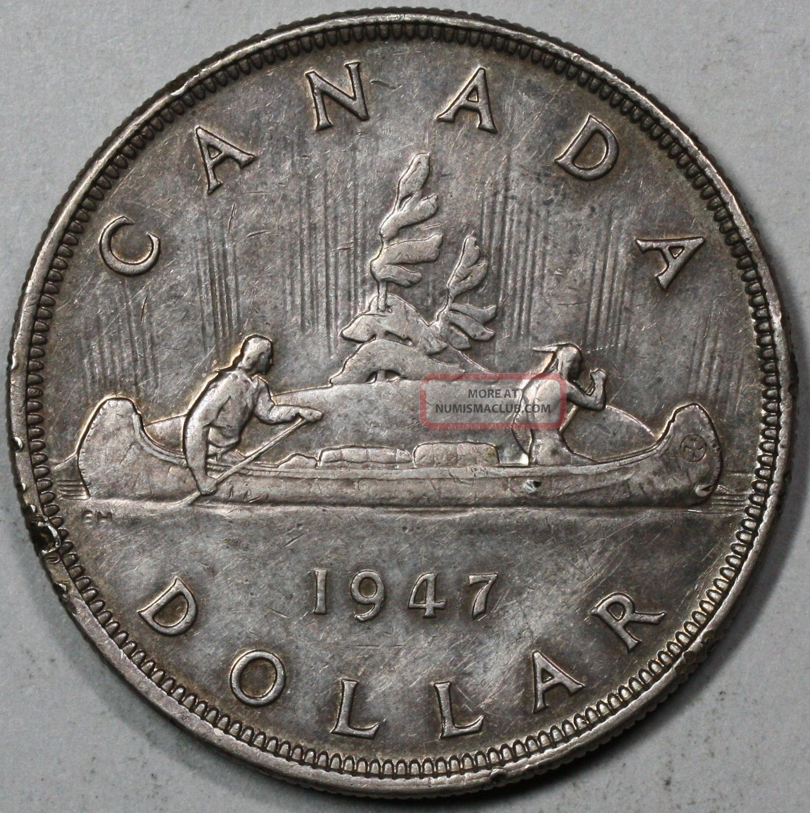 1947-canada-rare-blunt-7-variety-silver-dollar-coin