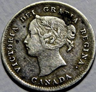 1898 Canada 5 Five Cents - Coin - photo