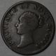 1843 Nova Scotia Canada 1/2 Penny Token (victoria) Thistle Half Penny Coin Coins: Canada photo 1