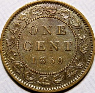 1859 Canada Large Cent photo