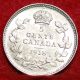Uncirculated 1918 Canada 5 Cents Silver Foreign Coin S/h Coins: Canada photo 1
