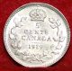 Uncirculated 1919 Canada 5 Cents Silver Foreign Coin S/h Coins: Canada photo 1