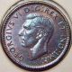 1944 Canada Small Cent / Penny George Vi Au N/r Coins: Canada photo 1