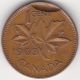 1962 Canada 1 Cent Coin - Pinched Rim Coins: Canada photo 1