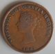 1843 Brunswick Canada Colonial Canadian 1/2 (half) Penny Token Nb - 1a2 Coins: Canada photo 1