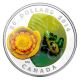Canada 2014 20$ Water Lily With Venetian Glass Leopard Frog Proof Silver Coin Coins: Canada photo 3